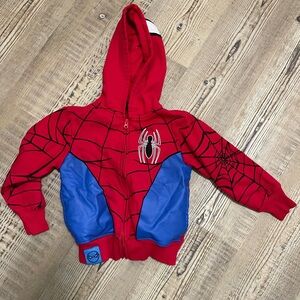 Marvel Spider-Man Kids Hoodie XS 4-5
